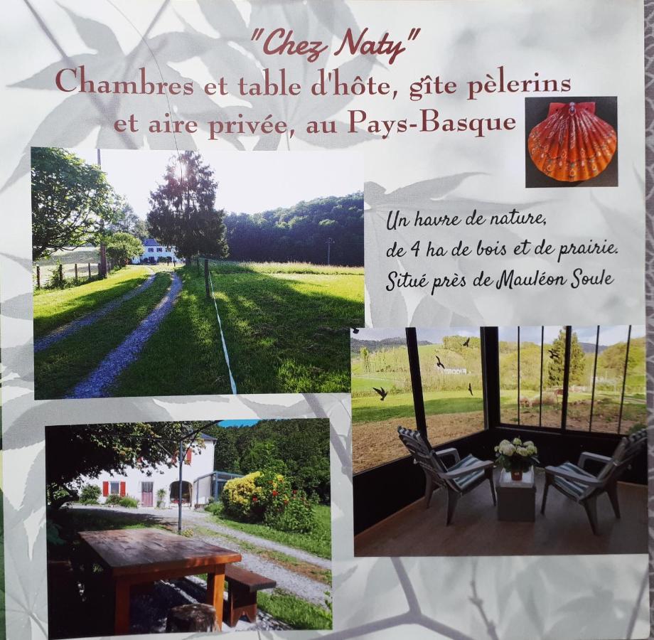 "Chez Naty" Chambres D'Hotes Au Pays-Basque Cheraute Εξωτερικό φωτογραφία